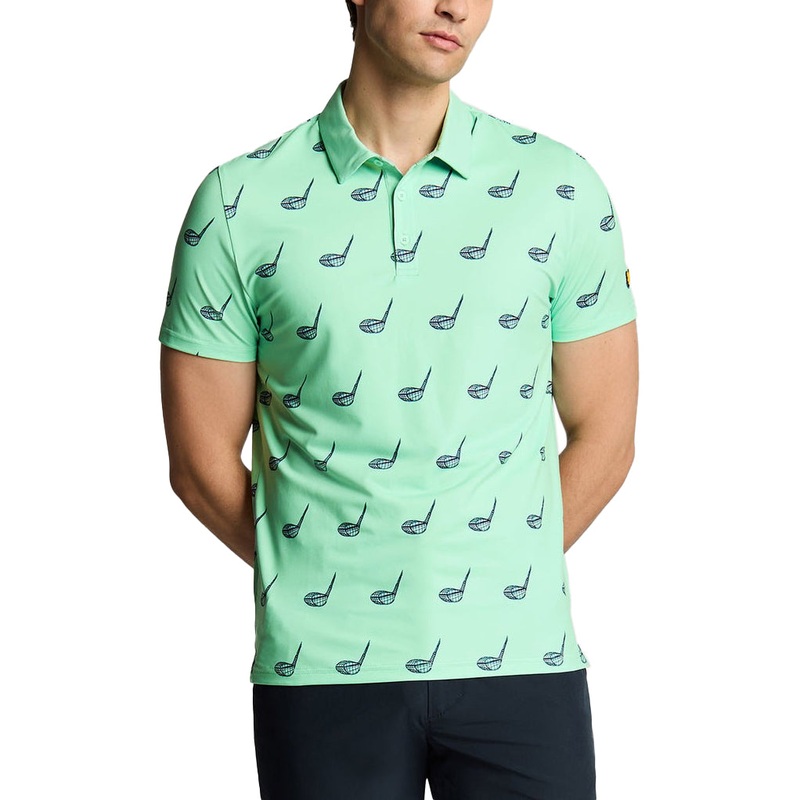 Lyle & Scott Micro Club Printed Golf Polo Shirt – Shoreline