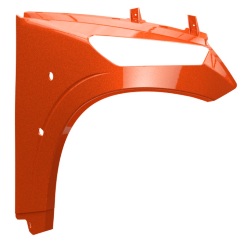 MadJax XSeries Storm Vivid Orange Passenger Side Fender Cowl PN# 05-227-OR05