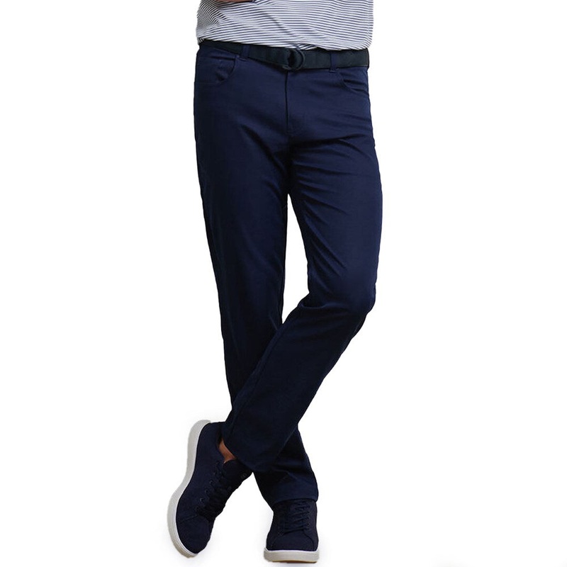 Peter Millar Performance 5 Pocket Golf Pants – Navy