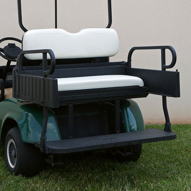 RHOX Rhino Seat Box Kit, White, E-Z-Go TXT 96+ PN# SEAT-911W