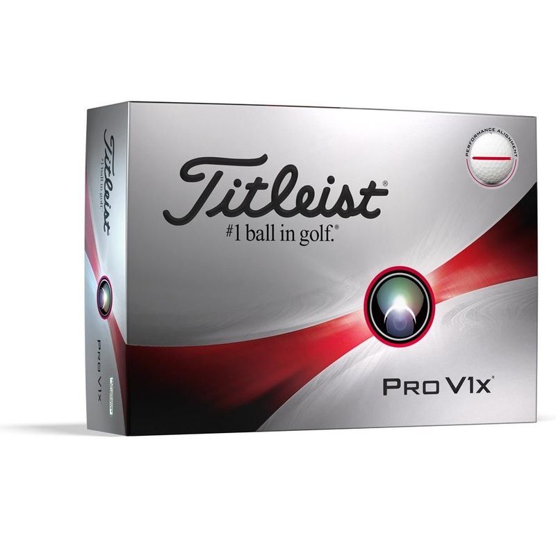 Titleist Pro V1x Performance Alignment Golf Balls – Red – 2023 – Prior Generation