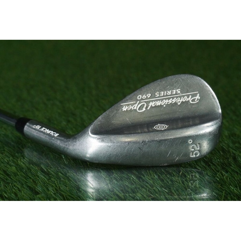 PROFESSIONAL OPEN SERIES 690 GAP ATTACK APPROACH WEDGE HARRISON STIFF 52 10 RH
