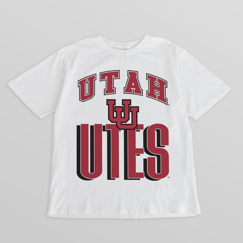 UTAH UTES FIERCE FOCUS WASHED RELAXED FIT TEE