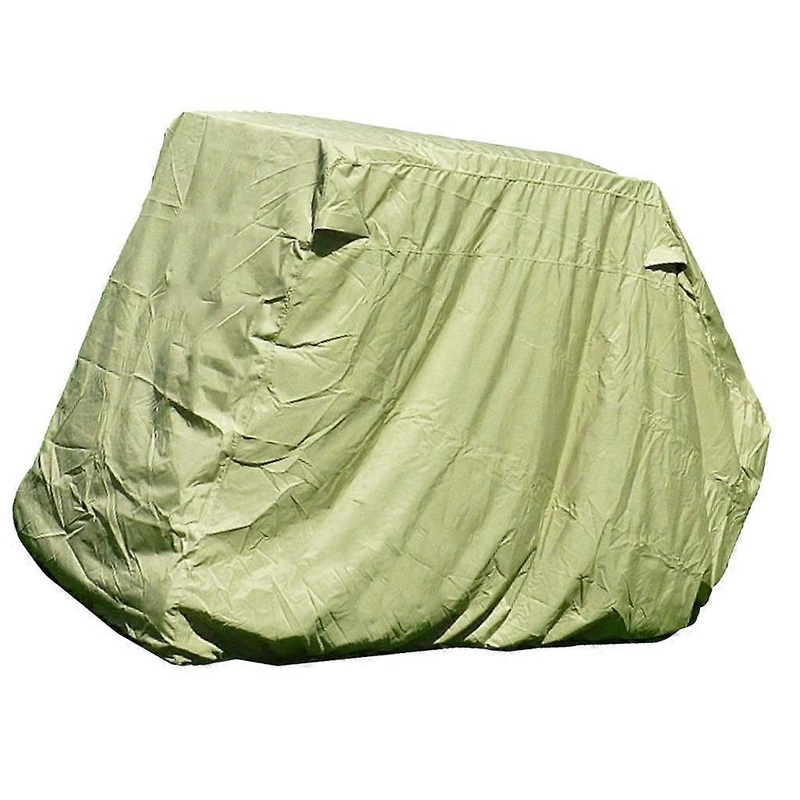 Waterproof Golf Cart Storage Cover UV Protect Cover for Club Car L Khaki