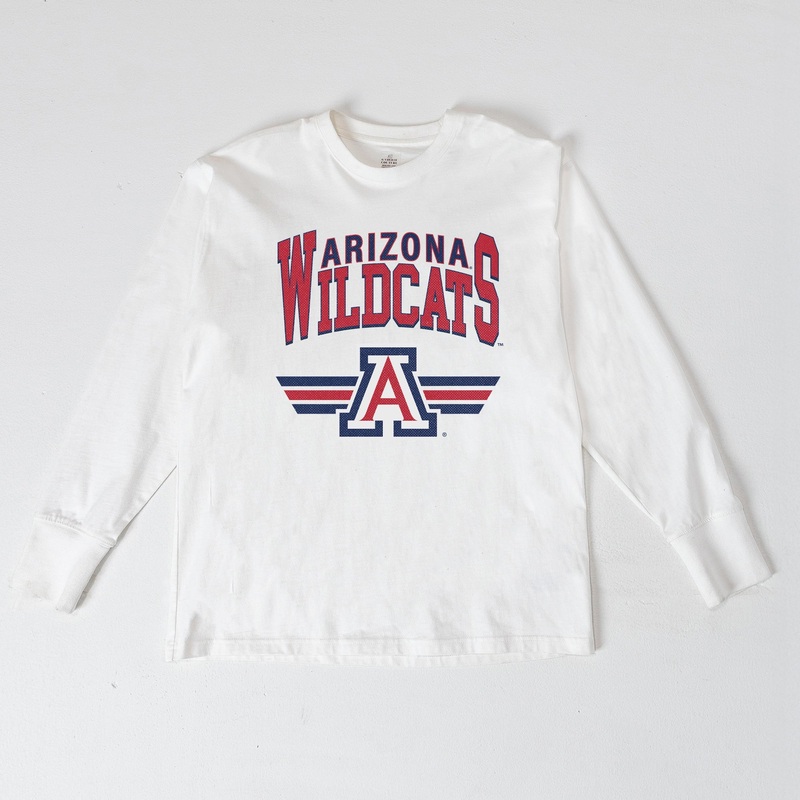 ARIZONA WILDCATS SWIFT STRIKE ESSENTIAL RELAXED FIT LONG SLEEVE TEE