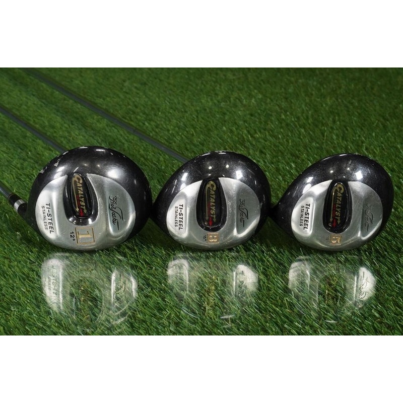 BOB TOSKI CATALYST TI-STEEL WOODS SET 1,3,5 CUSTOM TOUR TOUCH SENIOR FLEX ~ L@@K