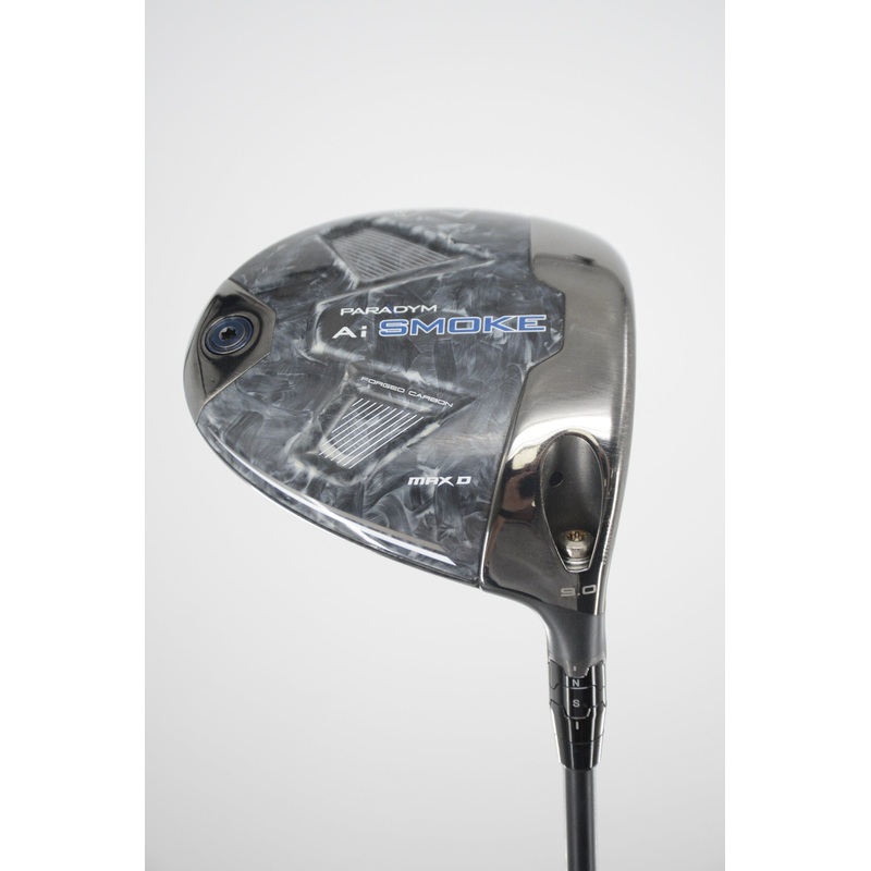Callaway Paradym Ai Smoke MAX D 9 Degree Driver S Flex 45