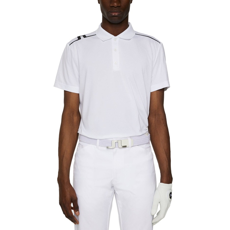 J.Lindeberg Lionel Golf Polo Shirt – White