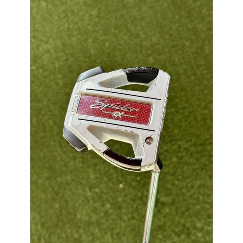 White Men’s TaylorMade SPIDER EX Mallet Right Handed Putter 35 (Used)
