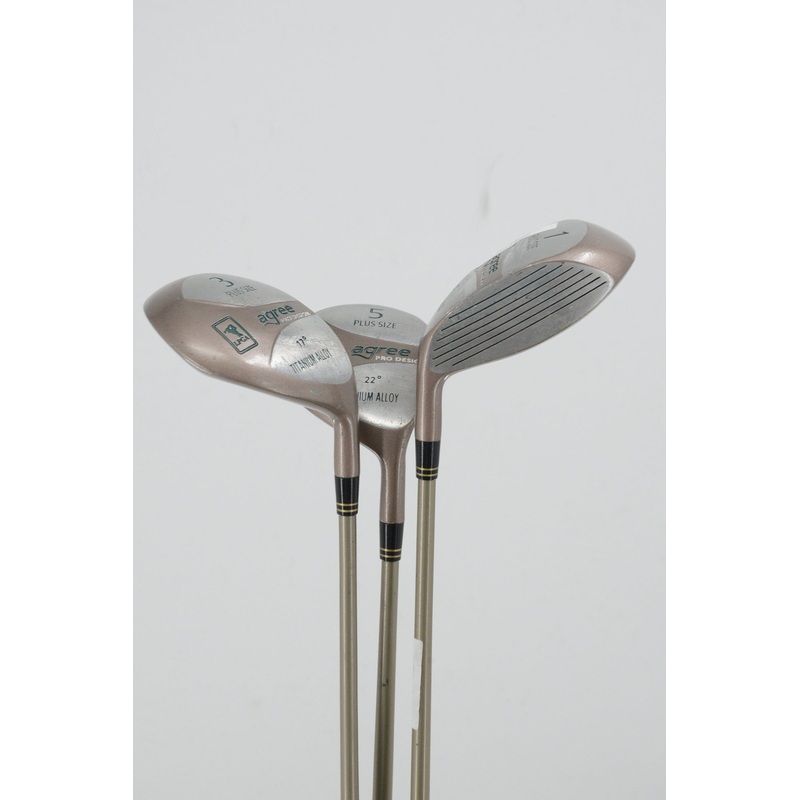 Women’s LPGA Agree D, 3W, 5W Wood Set W Flex