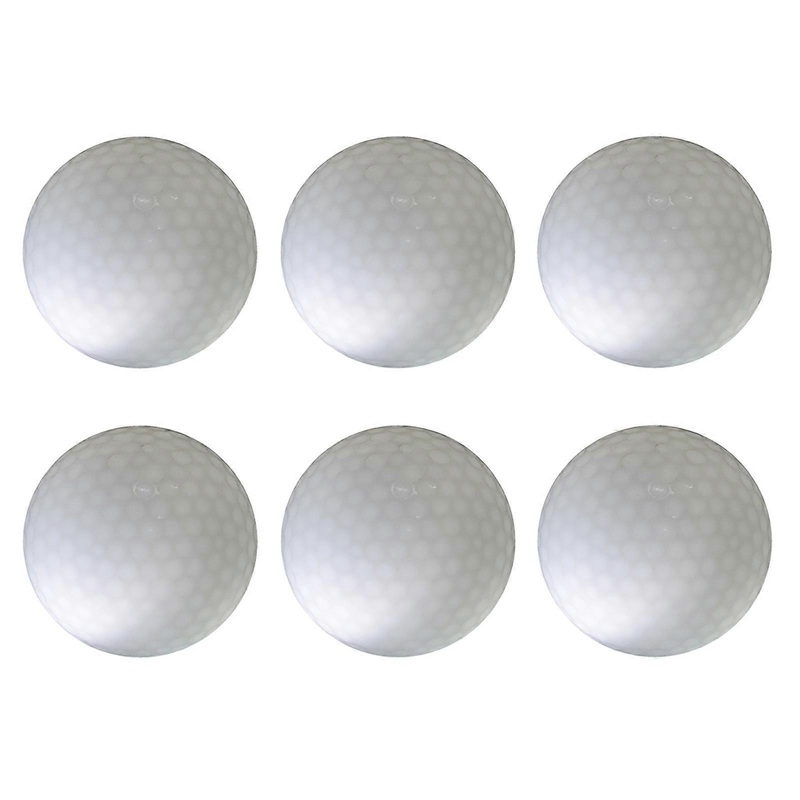 Golf Night Glow Balls Brihgter Luminous Ball 6pcs Green