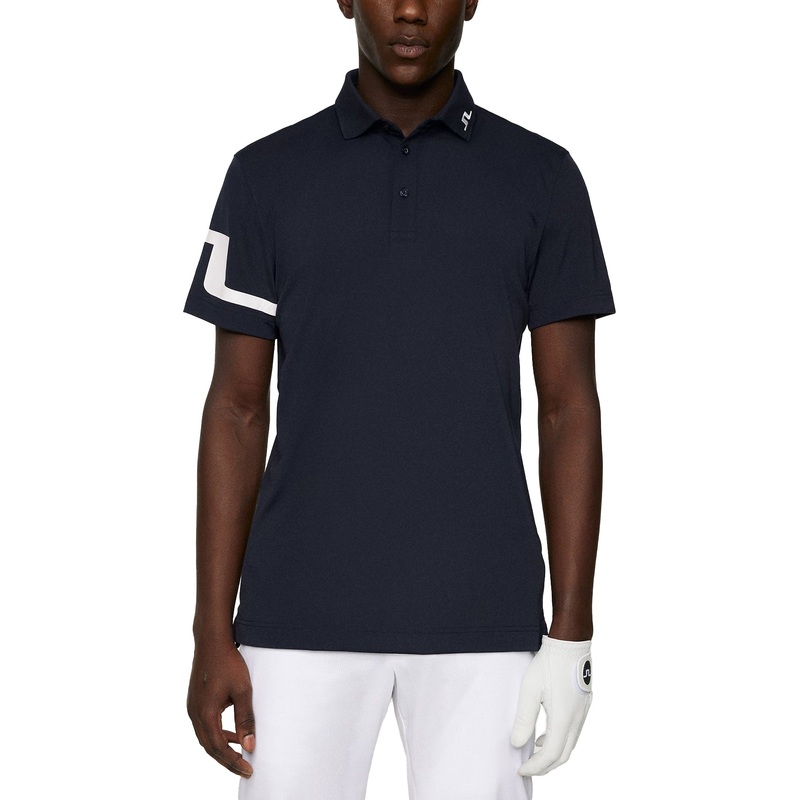 J.Lindeberg Heath Regular Fit Golf Polo Shirt – JL Navy