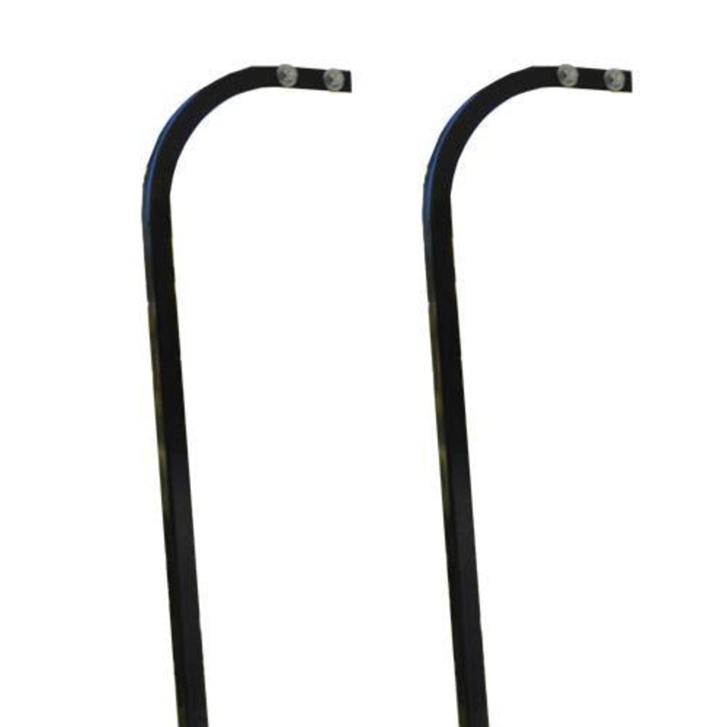 MadJax Club Car Precedent Extended Top Aluminum Candy Cane Struts PN# 01-086