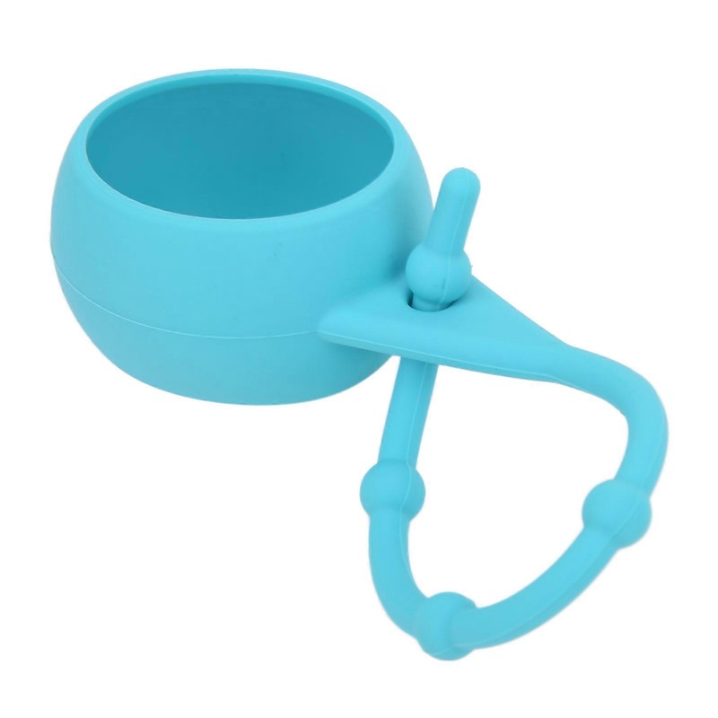 Silicone Golf Ball Holder Soft Protective Cover Portable Golf Ball Waist Keyring Backapack HolderLight Blue