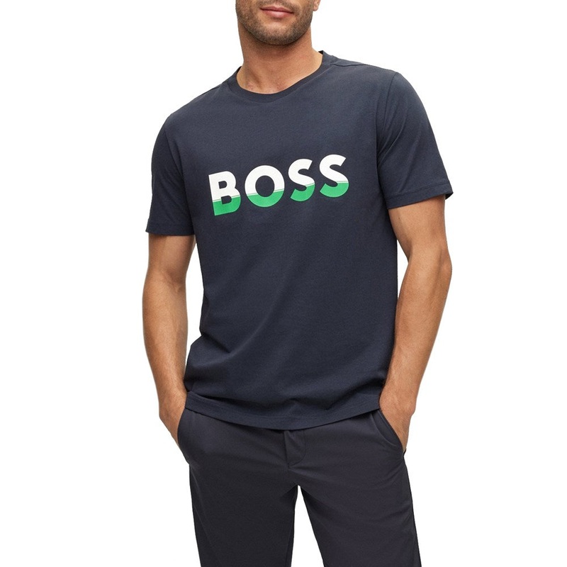 BOSS Tee 1 Golf Shirt – Dark Blue