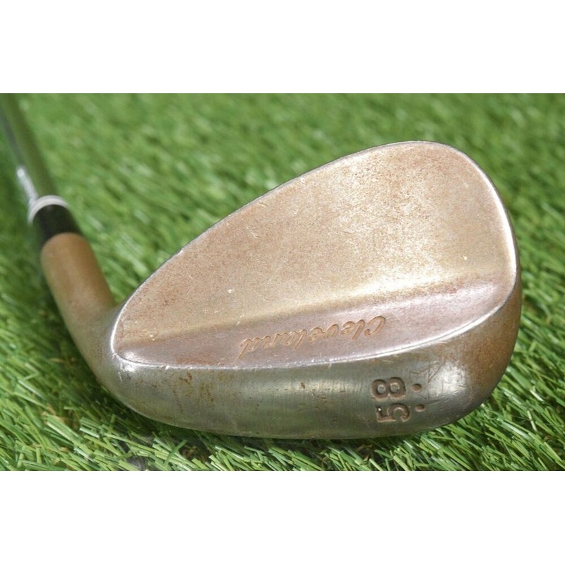 CLEVELAND 58 REG .588 RARE EARLY TOUR ISSUE CUSTOM RAW LOB WEDGE TRUE TEMPER!