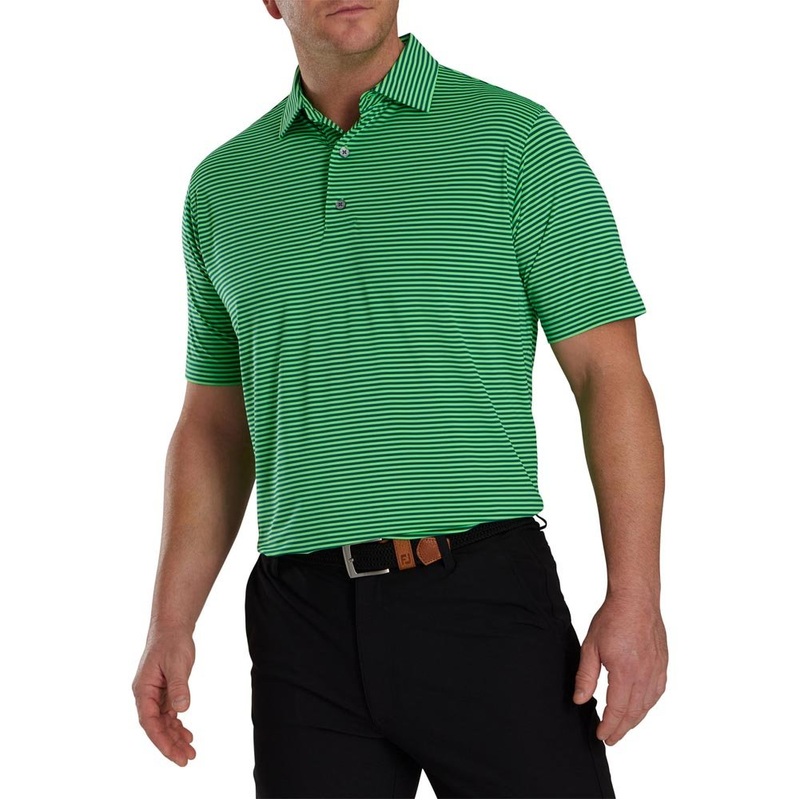 FootJoy ProDry Lisle Feeder Stripe Golf Polo – Previous Season Style