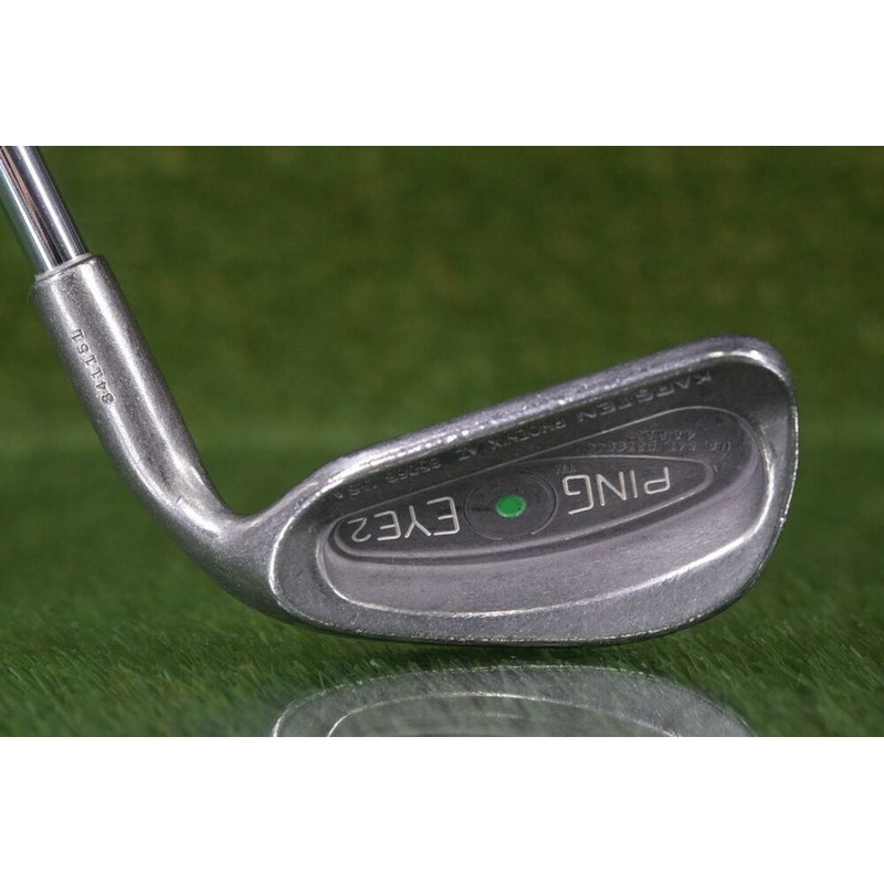 PING EYE 2 9 IRON TRUE TEMPER R300 REGULAR FLEX STEEL SHAFT GREEN DOT ~ L@@K!!