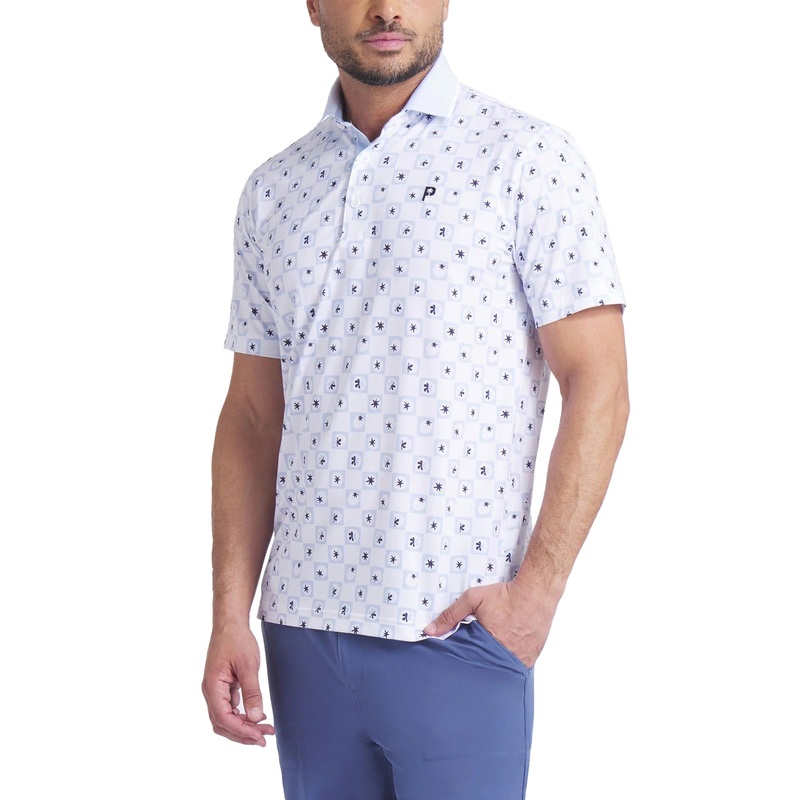 Puma x PTC Micro Golf Polo Shirt – White Glow
