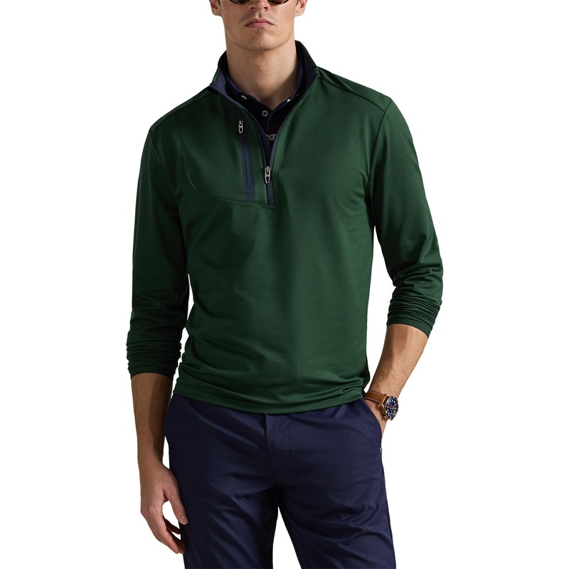 RLX Ralph Lauren Lux Perf Half Zip Pullover – Vintage Pine