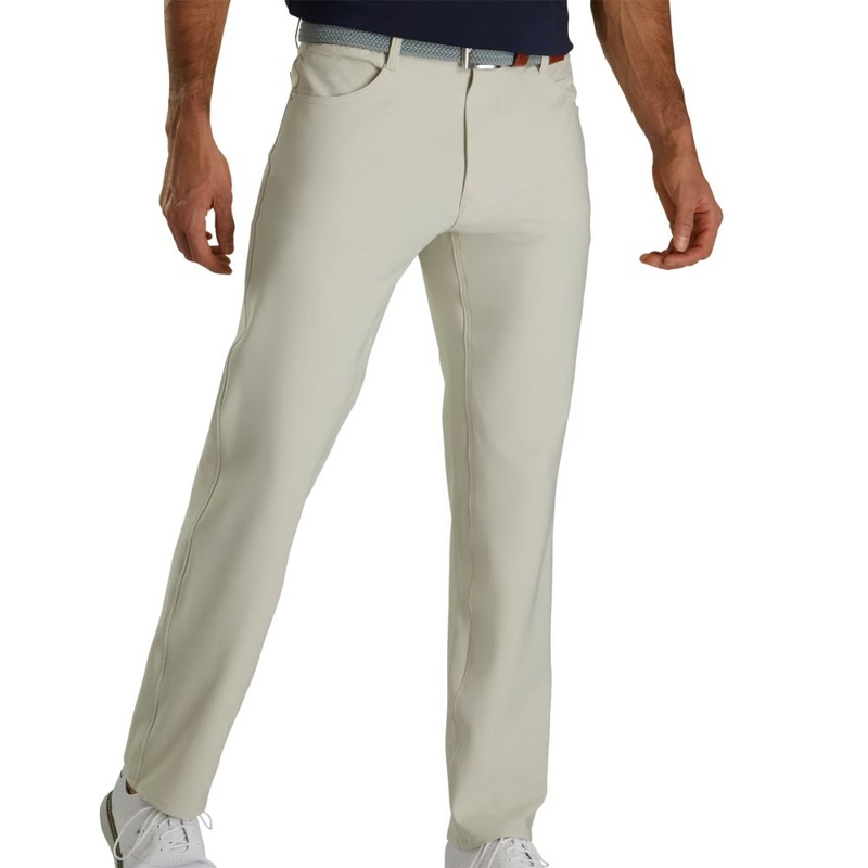 FootJoy Men’s 5-Pocket Golf Pant 24478 – Stone (Previous Season Style)
