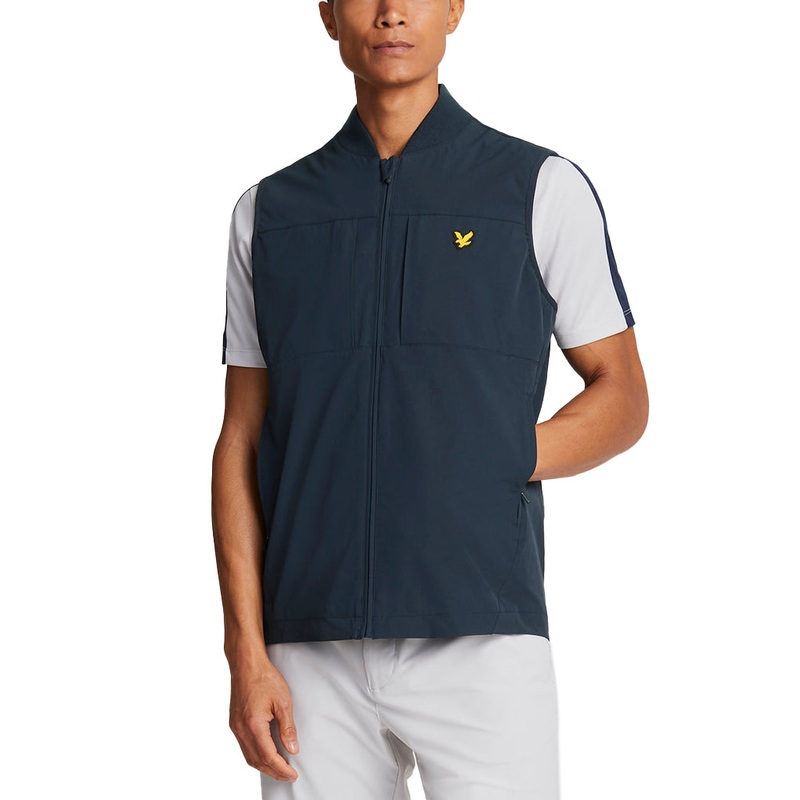 Lyle & Scott Golf Tech Force Gilet – Navy