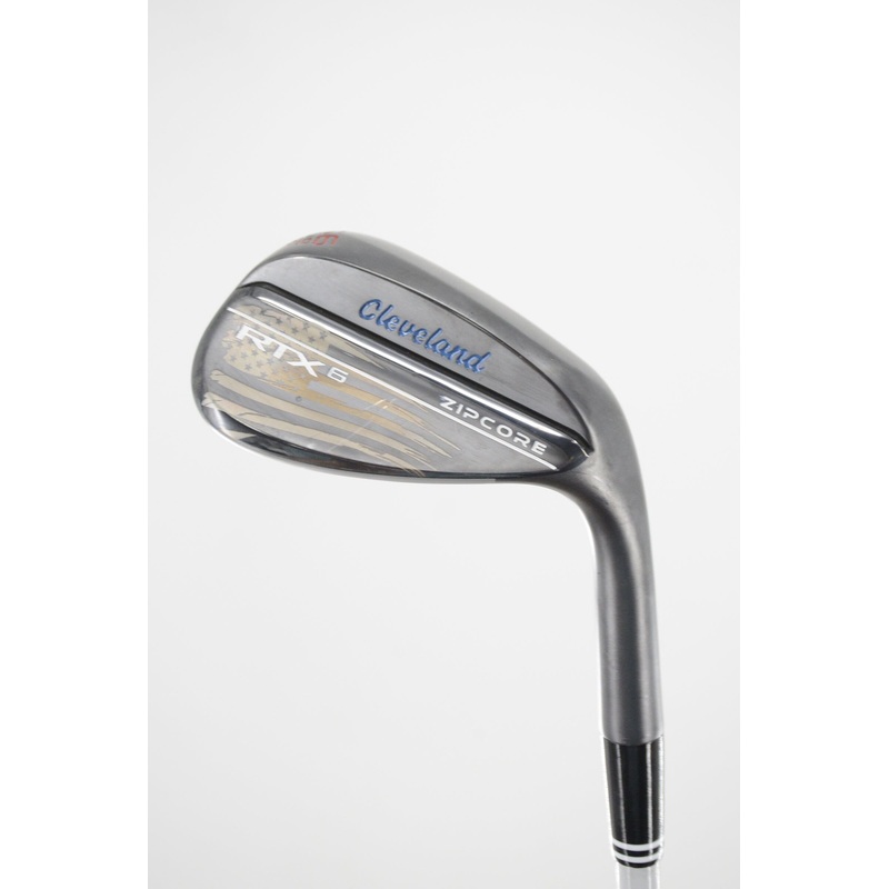 Women’s Cleveland RTX 6 ZipCore Black Satin 56 Degree Wedge W Flex 34