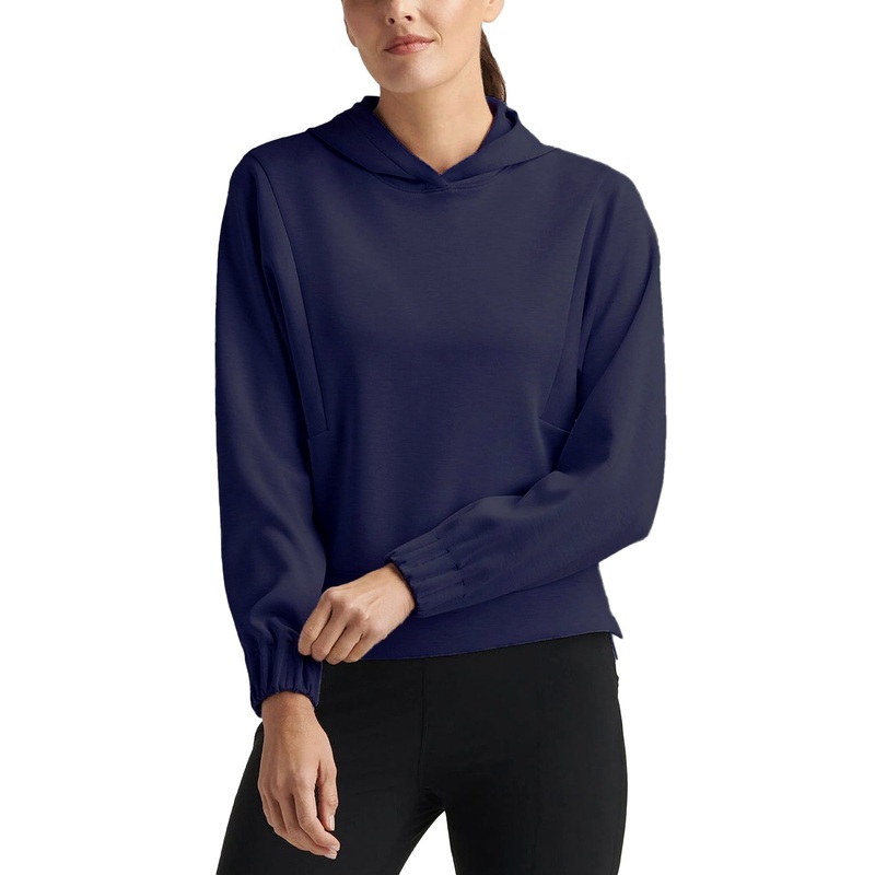 Peter Millar Women’s Flora Knit Golf Hoodie – Navy