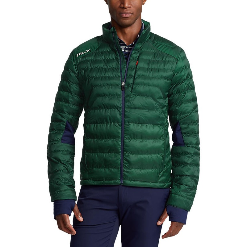RLX Ralph Lauren Pivot Water Repellent Insulated Bomber Jacket – Hunt Club Green