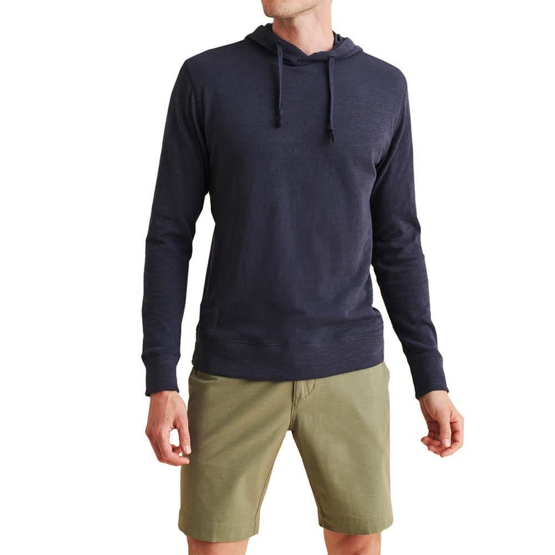 Faherty Slub Cotton Hoodie|Blue Nights|Mountain Sand|X-Small|Small|Medium|Large|X-Large|XX-Large