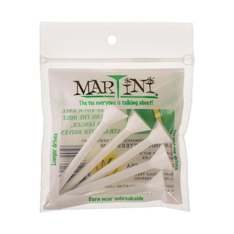 Martini Step Up White 3 1/4 Golf Tees – Pack of 5