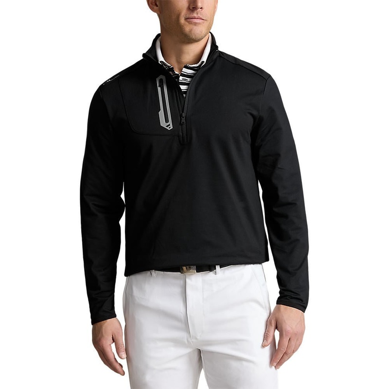 RLX Ralph Lauren Driver Luxury Jersey Pullover – Polo Black