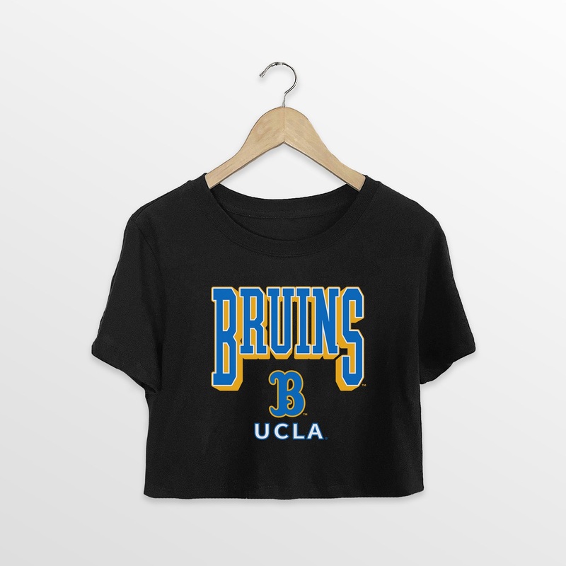 UCLA BRUINS PURE VICTORY CLASSIC CROP TEE