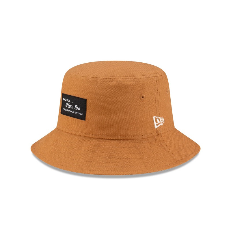 Brown Duck Canvas Bucket Hat|S/M|M/L|L/XL