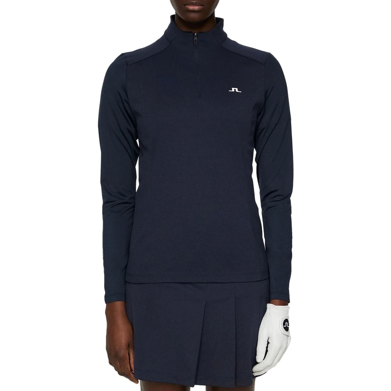 J.Lindeberg Women’s Cindy Quarter Zip Golf Mid-Layer – JL Navy
