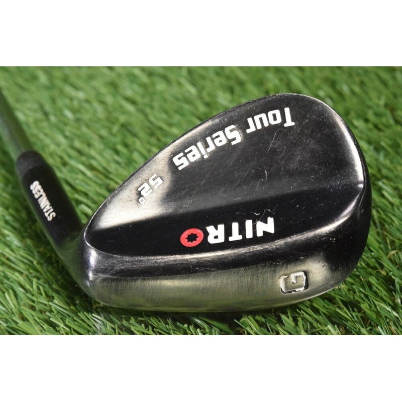 NITRO TOUR SERIES G WEDGE 52 GAP WEDGE FLEX STEEL SHAFT ~ L@@K!!