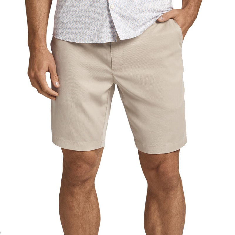 Peter Millar Bedford Cotton Blend Golf Short – Kahki