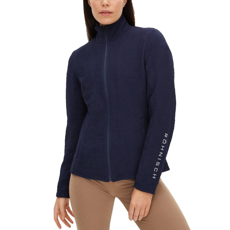 Rohnisch Women’s Logan Wind Golf Cardigan – Navy
