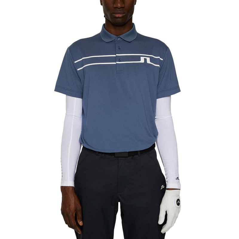 J.Lindeberg Klas Golf Polo Shirt – Vintage Indigo