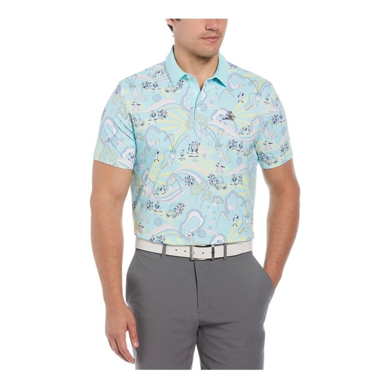 Original Penguin 60’s Heritage Print Golf Polo