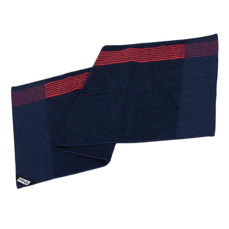 Ping Players Towel 2022|Navy/Red/White