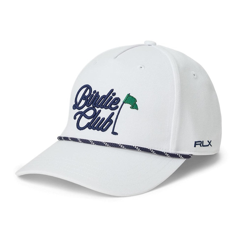 RLX Ralph Lauren Birdie Club Golf Cap – White