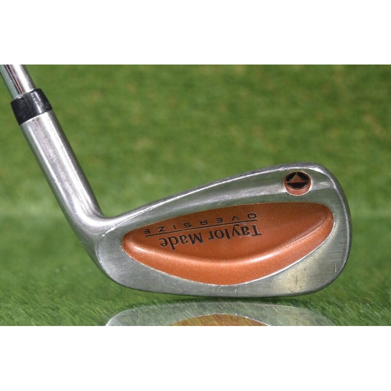 TAYLORMADE BURNER OVERSIZE 8 IRON PRECISION RIFLE R-80 REGULAR FLEX STEEL SHAFT