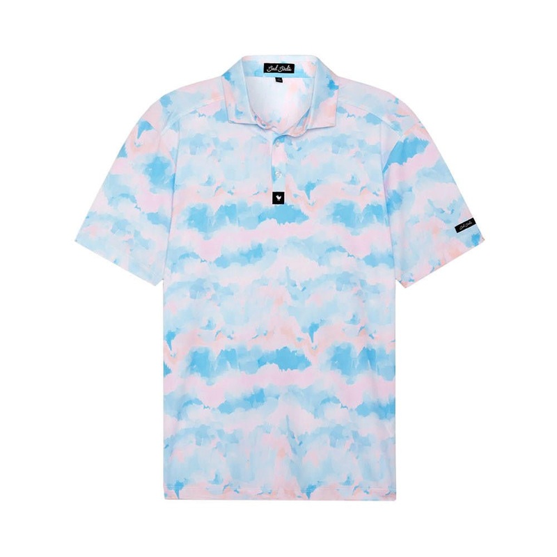 Bad Birdie Cotton Candy Polo|Cotton Caddy|Small|Medium|Large|X-Large|XX-Large