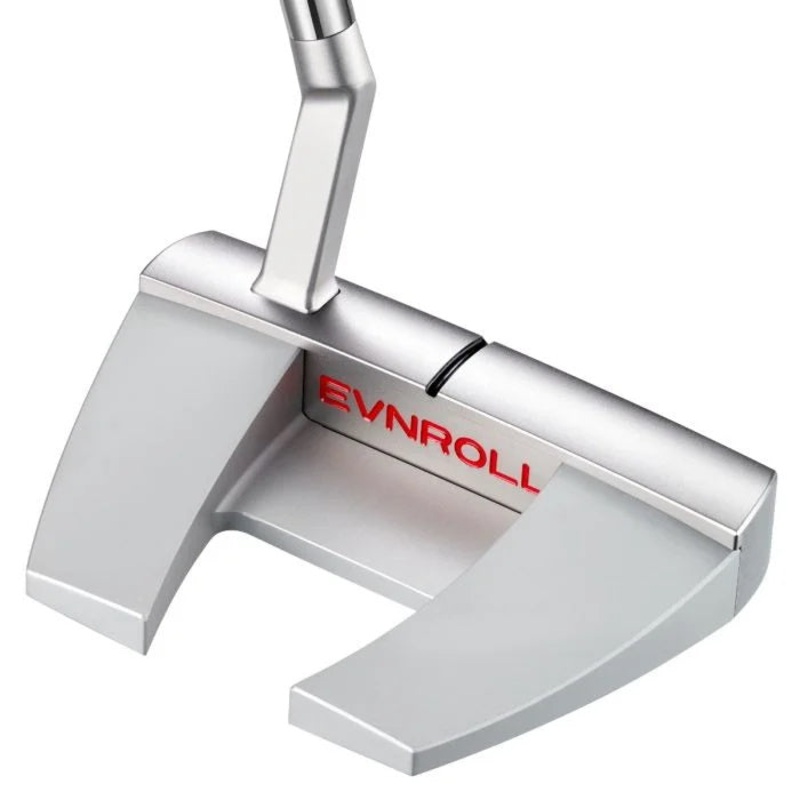Evnroll EV5.1 Satin Short Slant Mallet Putter 35 Right Hand TourTac Grip – Right Hand