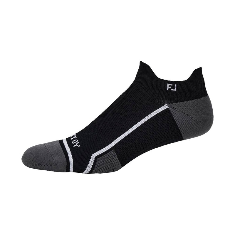 FootJoy Tech D.R.Y. Roll Tab Golf Sock – Black