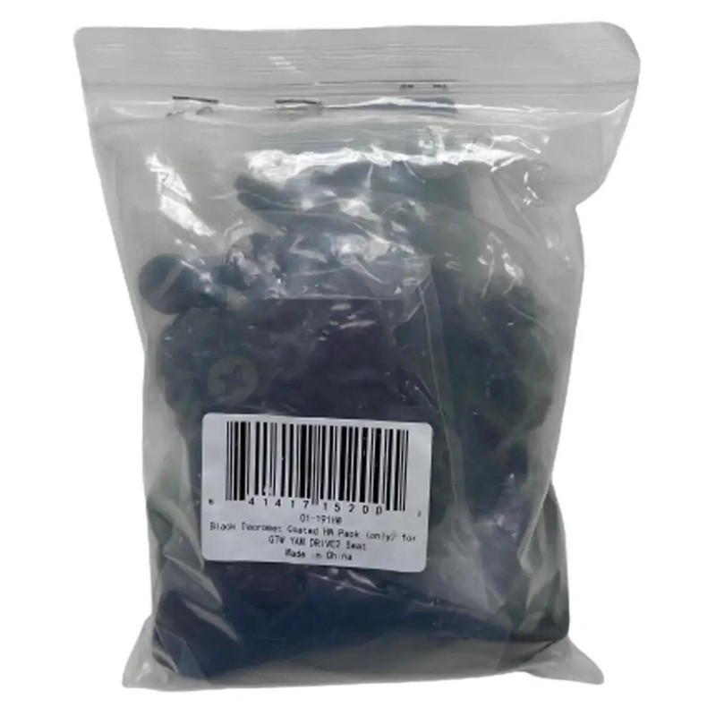 GTW Yamaha G29/Drive & Drive2 Rear Seat Kit Black Dacromet Coated Hardware Pack PN# 01-191HW