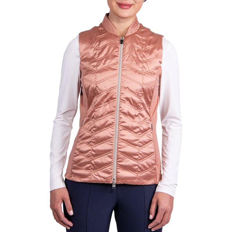 KJUS Women’s Retention Golf Vest – Clay