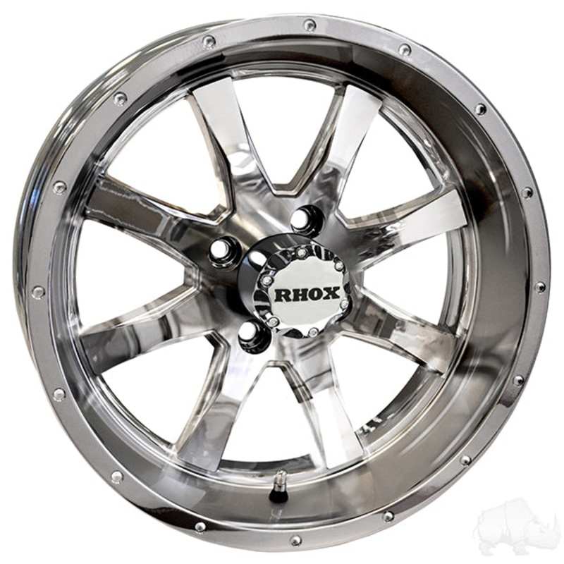 RHOX RX375, Chrome, 15×6, ET-15