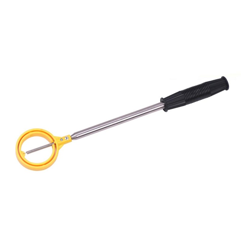 Stainless Golf Ball Retriever, Golf Ball Picker Grabber Tool with Locking Clip